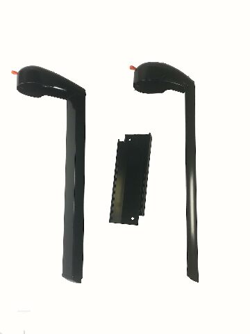 Carefree of Colorado KGJVS15 Short Alpine Awning Mounting Kit Compatible with Slideout Alpine Awnings - 15", Black