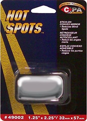 For 1 1/2 X 2 CORNER WEDGE MIRROR