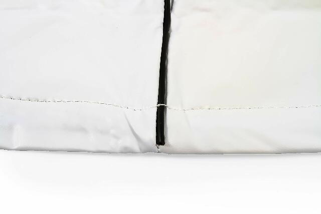 Camco 45399 Vinyl Air Conditioner Cover (Compatible with Dometic Brisk II White)