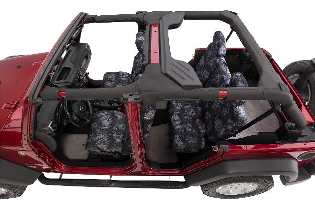 Covercraft SeatSaver Front Row Prym1 Blackout Camo Blackout Camo SS3473PRBO