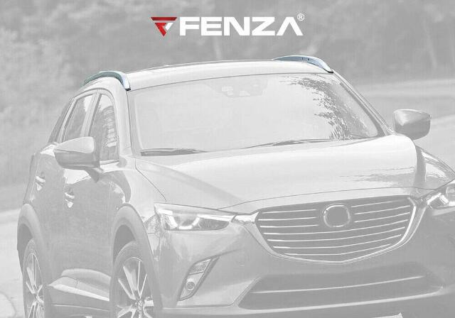 Fenza Roof Rails Compatible with Mazda CX-3 (2015–2022) – Aluminum OEM Style