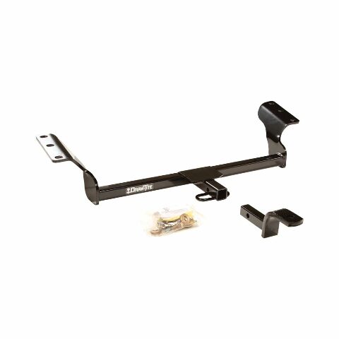 Draw-Tite 24812 Class 1 Trailer Hitch, 1-1/4 Inch Square Receiver, Black, Compatible with Pontiac Vibe and Toyota Matrix (Please Verify Vehicle Application)