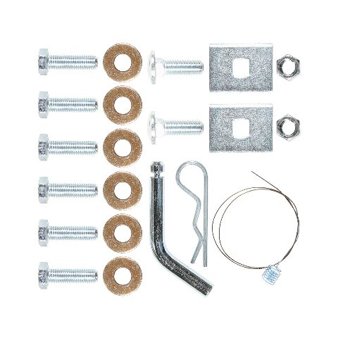 Draw-Tite 36408 Class II Frame Hitch with 1-1/4" Square Receiver Tube Opening , Black