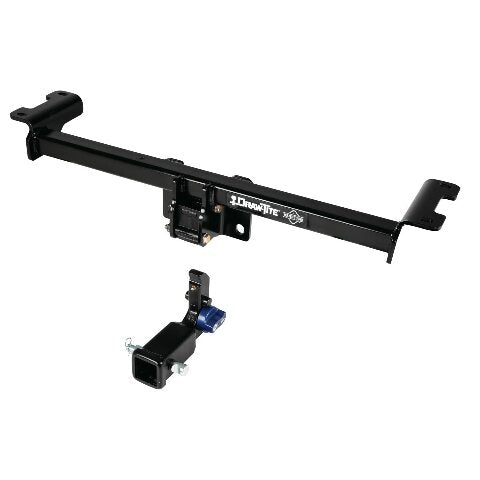 Draw-Tite Hidden Hitch 76902, Completely Hidden Trailer Hitch, 2 in. Removable Receiver, Black, Compatible with – Acura RDX 2022