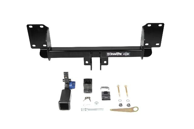 Draw-Tite 76908 Hidden Hitch® Completely Hidden Trailer Hitch 2 in. Removable Receiver, Black, Compatable with 2019-2022 BMW X5