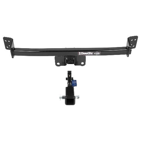 Draw-Tite 76912 Hidden Hitch® Completely Hidden Trailer Hitch 2 in. Removable Receiver, Black, Compatable with 2019-2022 Toyota RAV4