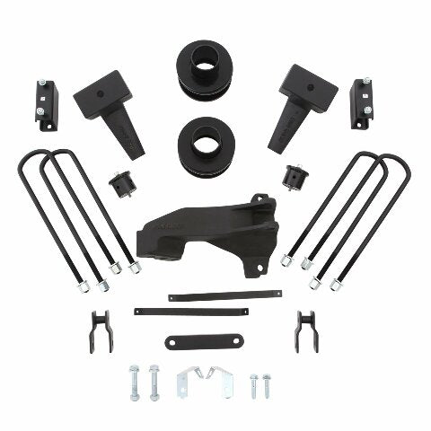 Pro Comp Suspension 62663K Level Lift Nitro Kit Lift Height 2.5 Inch Front 1 Inch Rear Coil Spring Spacers Lift Blocks w/U-Bolts Includes Track Bar Drop Bracket Level Lift Nitro Kit