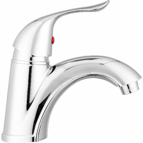 Dura Faucet DF-NML202-CP RV Single Handle One Hole Bathroom Faucet (Chrome)