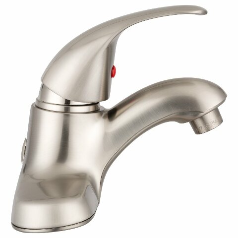 Dura Faucet DF-NML210-SN RV Single Lever Bathroom Faucet (Brushed Satin Nickel)