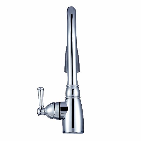 Dura Faucet DF-PK160-CP RV Non-Metallic Pull-Down Kitchen Sink Faucet (Chrome)