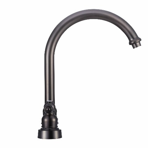 Dura Faucet DF-PK340L-VB RV Non-Metallic J-Spout Kitchen Sink Faucet (Venetian Bronze)
