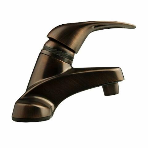 Dura Faucet DF-PL100-ORB RV Single Lever Bathroom Faucet (Oil-Rubbed Bronze Plating Over ABS Plastic)