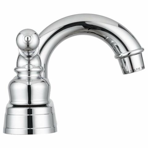 Dura Faucet DF-PL620C-CP RV Bathroom Sink Faucet - Smooth Turning 2-Lever (Chrome)