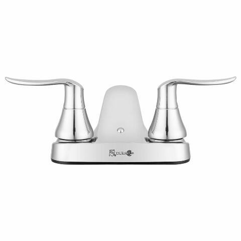 Dura Faucet DF-PL700LH-CP RV Bathroom Faucet with Winged Levers (Chrome)