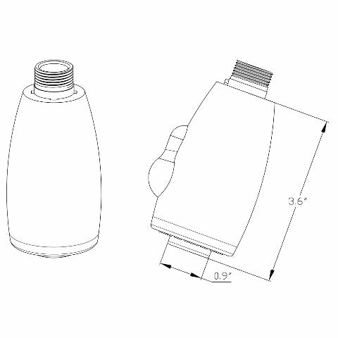 Dura Faucet DF-RK820-SN RV Kitchen Sink Faucet Toggling Pull-Down Sprayer Replacement (Brushed Nickel)