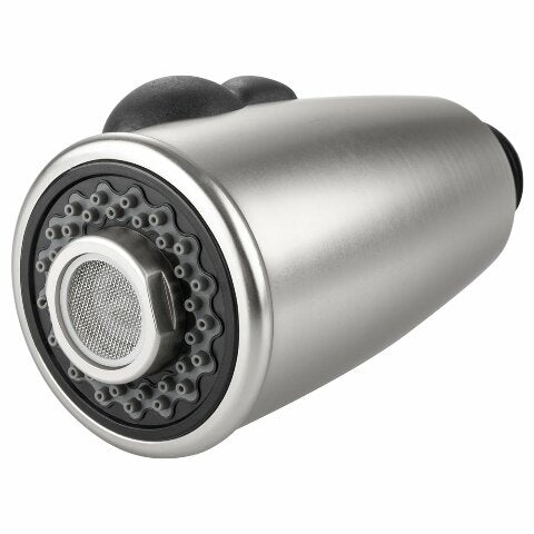 Dura Faucet DF-RK821-SN RV Pull-Down Kitchen Faucet Sprayer Head Replacement Compatible with Models DF-PK350 and DF-PK160 (Brushed Satin Nickel)