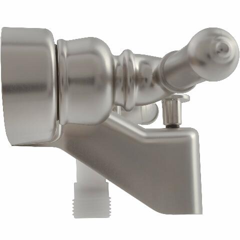 Dura Faucet DF-SA110C-SN RV Tub & Shower Faucet Valve Diverter with Classical Handles (Brushed Satin Nickel)
