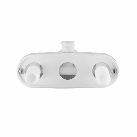 Dura Faucet DF-SA150-WT RV Shower Faucet Valve Diverter (White)