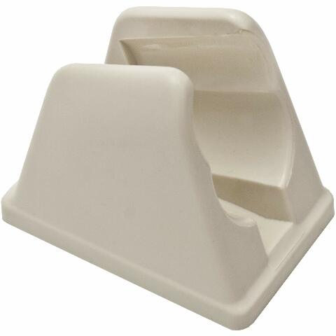 Dura Faucet DF-SA156-BQ RV Handheld Shower Wand Bracket Holder - Mounting Screws Included (Bisque Parchment)