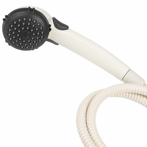 Dura Faucet DF-SA400-BQ RV Hand Held Shower Wand - Water-Saving Trickle Switch (Bisque Parchment)