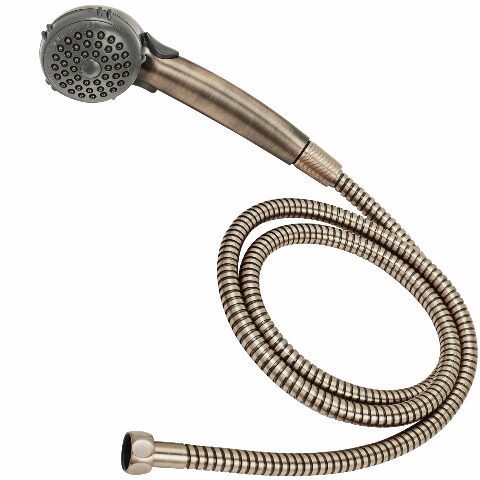 Dura Faucet DF-SA400K-ORB RV Hand Held Shower Head - Stainless Steel Hose Kit (Oil Rubbed Bronze)