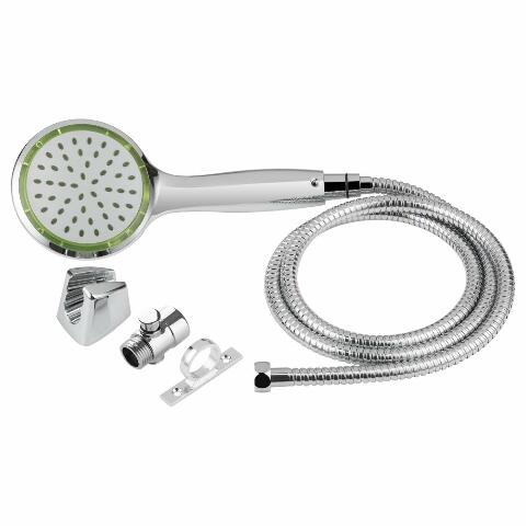 Dura Faucet DF-SA470K-CP RV Pressure-Assist Hand Held Shower Kit with Air-Turbo Technology (Chrome)