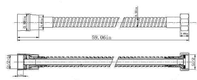 Dura Faucet DF-SA470K-CP RV Pressure-Assist Hand Held Shower Kit with Air-Turbo Technology (Chrome)