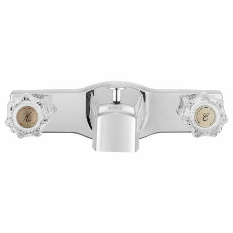 Dura Faucet Economical Classic Tub and Shower Faucet with Diverter (Chrome Polished)