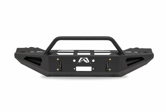 Fab Fours DR03-RS1062-1 Red Steel Front Bumper Fits 03-05 Ram 2500 Ram 3500