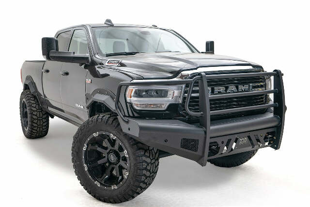 Fab Fours DR19-Q4460-1 Elite Front Bumper Fits 19-22 2500 3500