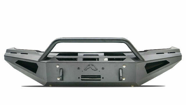 Fab Fours DR19-RS4462-1 Red Steel Front Bumper Fits 19-22 2500 3500