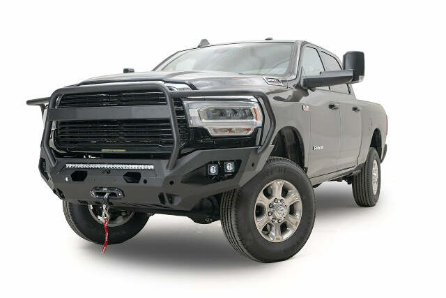 Fab Fours DR19-X4450-1 Matrix Front Bumper Fits 19-22 2500 3500