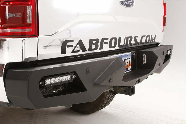 Fab Fours FF15-E3251-1 Vengeance Rear Bumper Fits 15-20 F-150