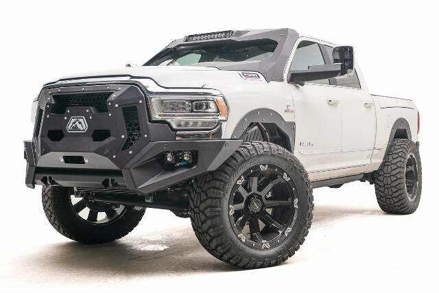 Fab Fours GR4400-1 Grumper Crash Bar Fits 19-22 2500 3500