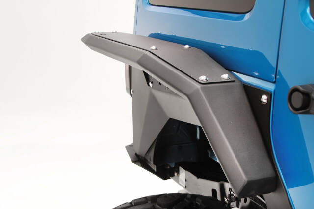 Fab Fours JK1007-1 Fender Flare Fits 07-22 Wrangler (JK) Wrangler (JL)