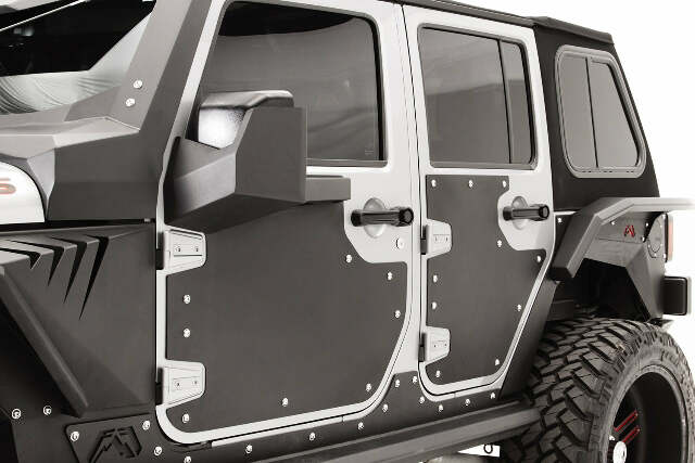 Fab Fours JK3002-1 Door Skin Fits 07-18 Wrangler (JK)