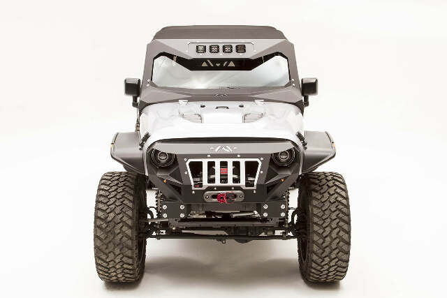 Fab Fours JK3021-1 ViCowl Light Insert Fits 07-18 Wrangler (JK)