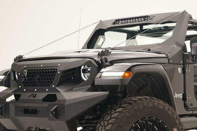 Fab Fours JL1060-1 ViCowl Limb Riser Fits 18-22 Wrangler (JL)