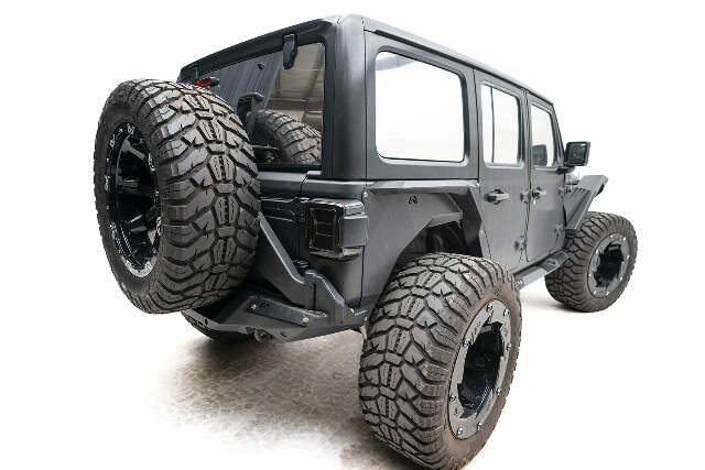 Fab Fours JL18-Y1851T-1 Off The Door Tire Carrier Fits 18-22 Wrangler (JL)
