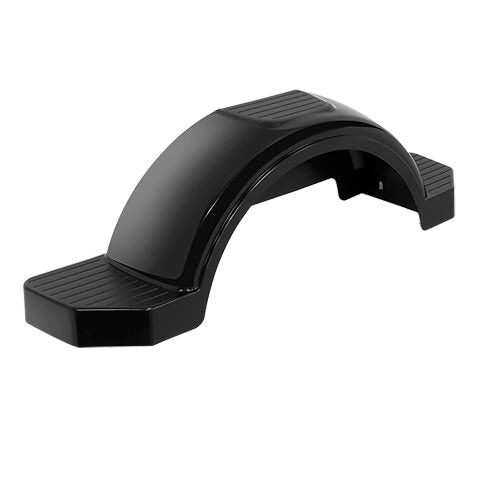 Fulton 008583 Plastic Trailer Fender Compatible with 13-Inch Tire Size, Black