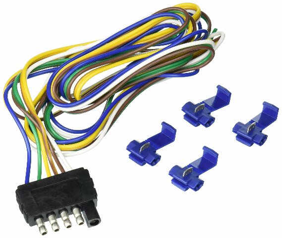 Tow Ready 118017 48" 5-Flat Trailer End Wiring Harness