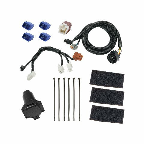 Tekonsha 118273 Custom Tow Harness 7 Way Tow Hitch Trailer Wiring Harness Kit, No Cutting or Splicing Required, Compatible with Infiniti QX60, Nissan Pathfinder 2013-2020