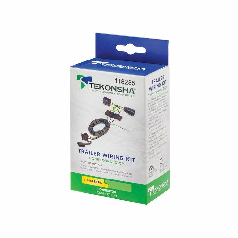 Tekonsha 118285 Tow Harness, 4-Way Flat, Compatable with 2018-2022 Chevrolet Equinox, 2018-2023 GMC Terrain