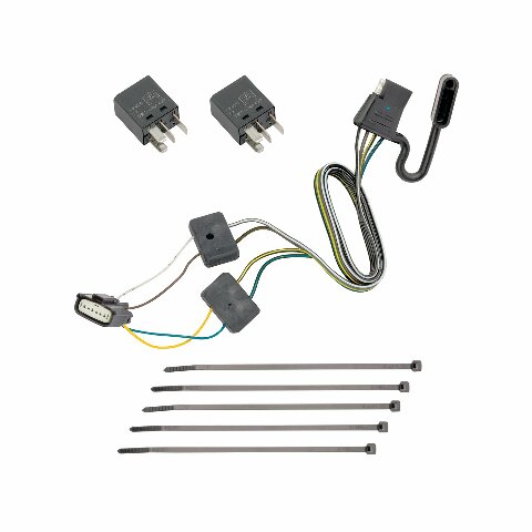 Tekonsha 118285 Tow Harness, 4-Way Flat, Compatable with 2018-2022 Chevrolet Equinox, 2018-2023 GMC Terrain