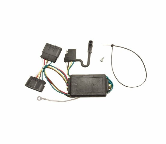 Tekonsha 118301 T-One T-Connector Harness,4-Way Flat,w/Circuit Protected Converter Black