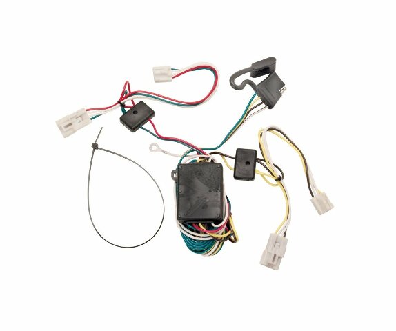 Tekonsha 118304 T-One® T-Connector Harness, 4-Way Flat, w/Converter, Compatable with 2004-2010 Toyota Sienna Black