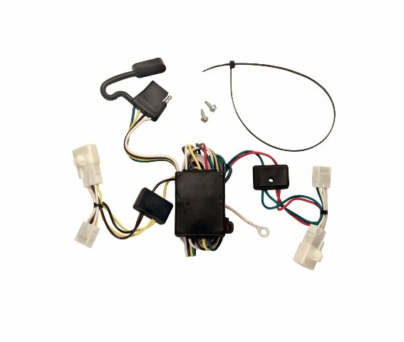 TEKONSHA 118308 T-One® T-Connector Harness, 4-Way Flat, w/Converter, Compatable with 2002-2006 Toyota Camry Black