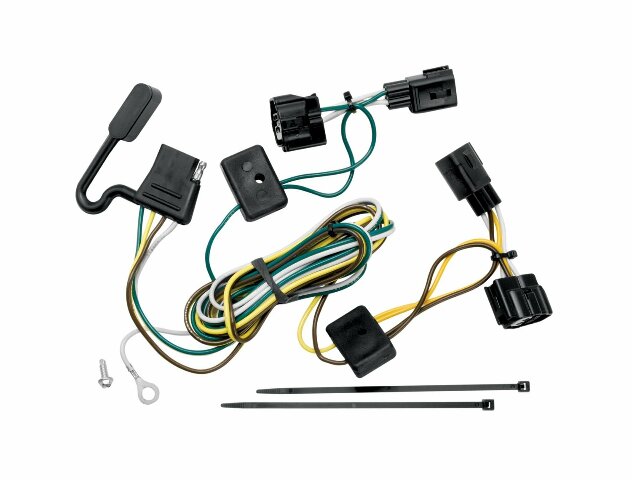 Tekonsha 118409 T-One® T-Connector Harness, 4-Way Flat, Compatable with 1998-2006 Jeep TJ, 1998-2006 Jeep Wrangler, Black