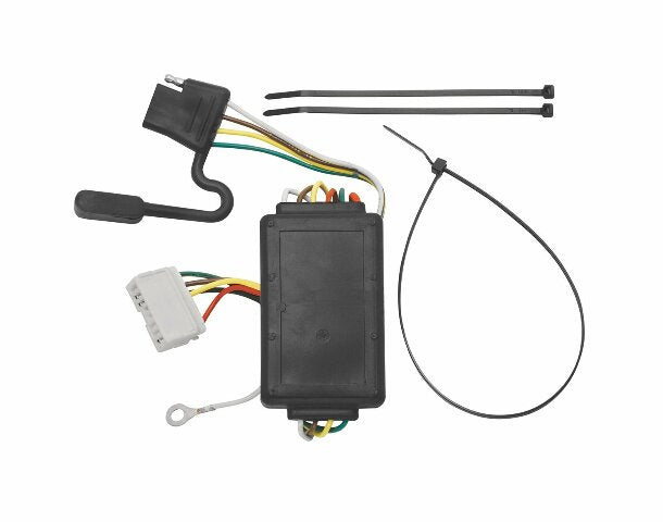 TEKONSHA 118424 T-One® T-Connector Harness, 4-Way Flat, w/Circuit Protected ModuLite® Module, Compatable with 2007-2013 Acura MDX, Black