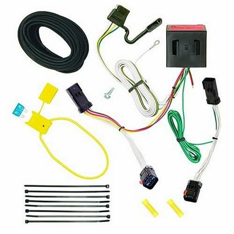 Reese Plug and Play Hitch Wiring Trailer Lights Compatible with Jeep Liberty , Black - 118524 2002-2007